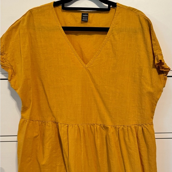 SHEIN linen dress, size 12, NWOT - Picture 1 of 3